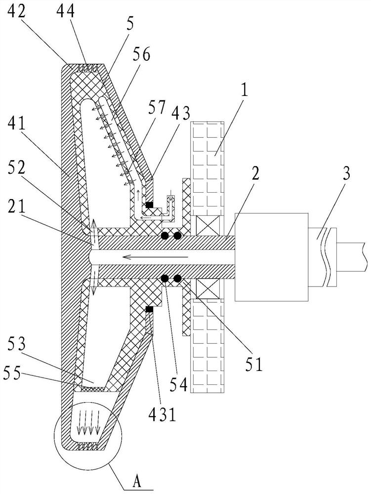 Bacteriostatic moisturizing paper and preparation method thereof