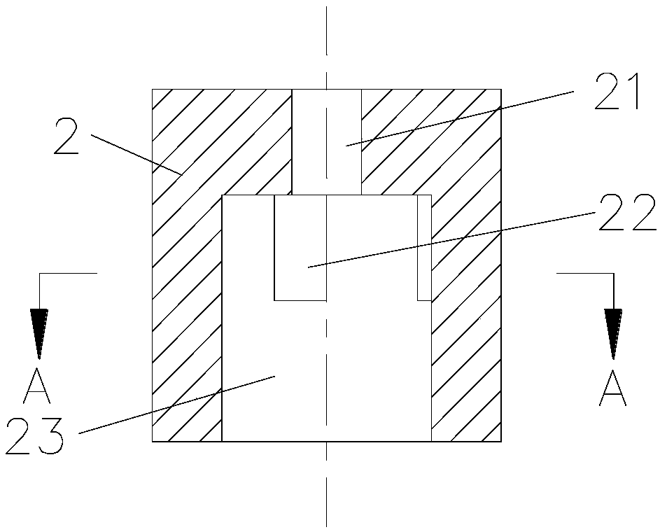 Cut-in direct-rotation mixed jet self-propelled nozzle