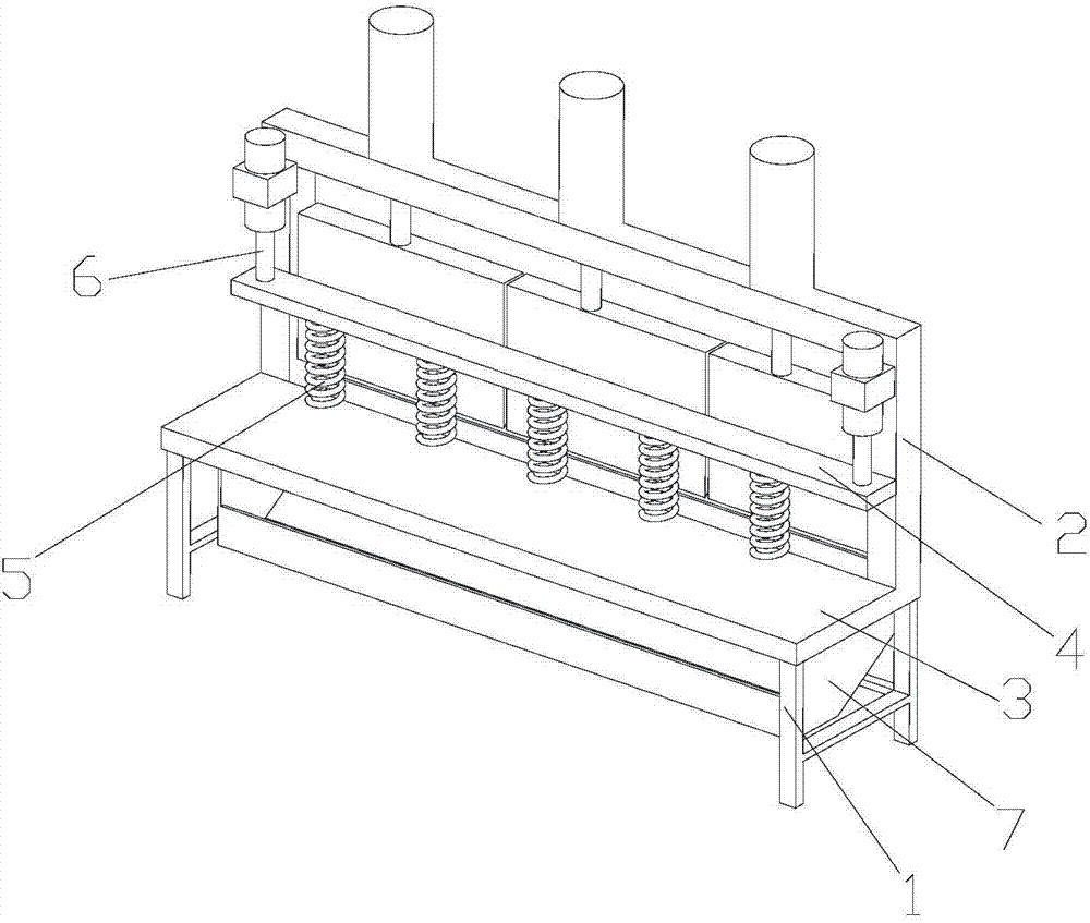 Plate shearing machine