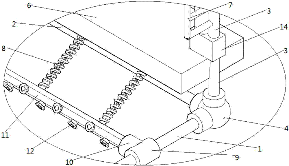 Building enclosure water sprinkling test equipment in assembly type building