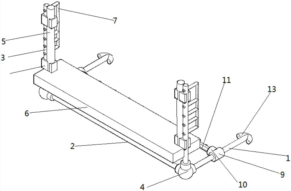 Building enclosure water sprinkling test equipment in assembly type building