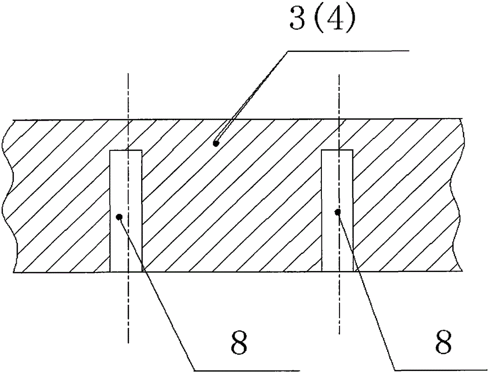 Oil deposit percolation experimental model for measuring multi-phase fluid saturation distribution and measuring method