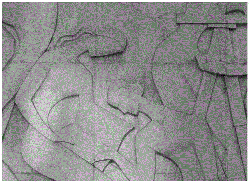 A method for generating reflection intensity images of ground lidar based on center projection