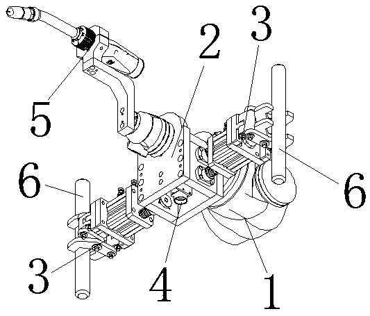 Multifunctional robot terminal execution apparatus