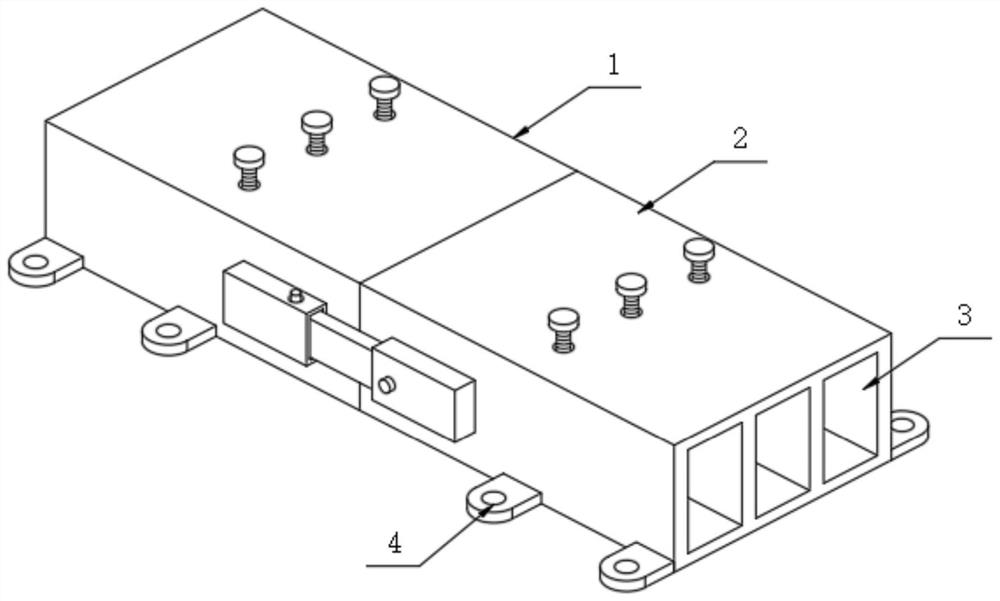 Cabin wire harness wiring device based on traffic transportation equipment