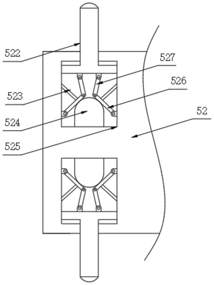 Cabin wire harness wiring device based on traffic transportation equipment