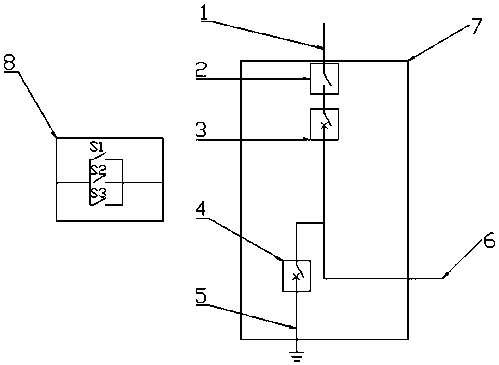 Switch cabinet system based on wireless energy harvesting operating mechanism