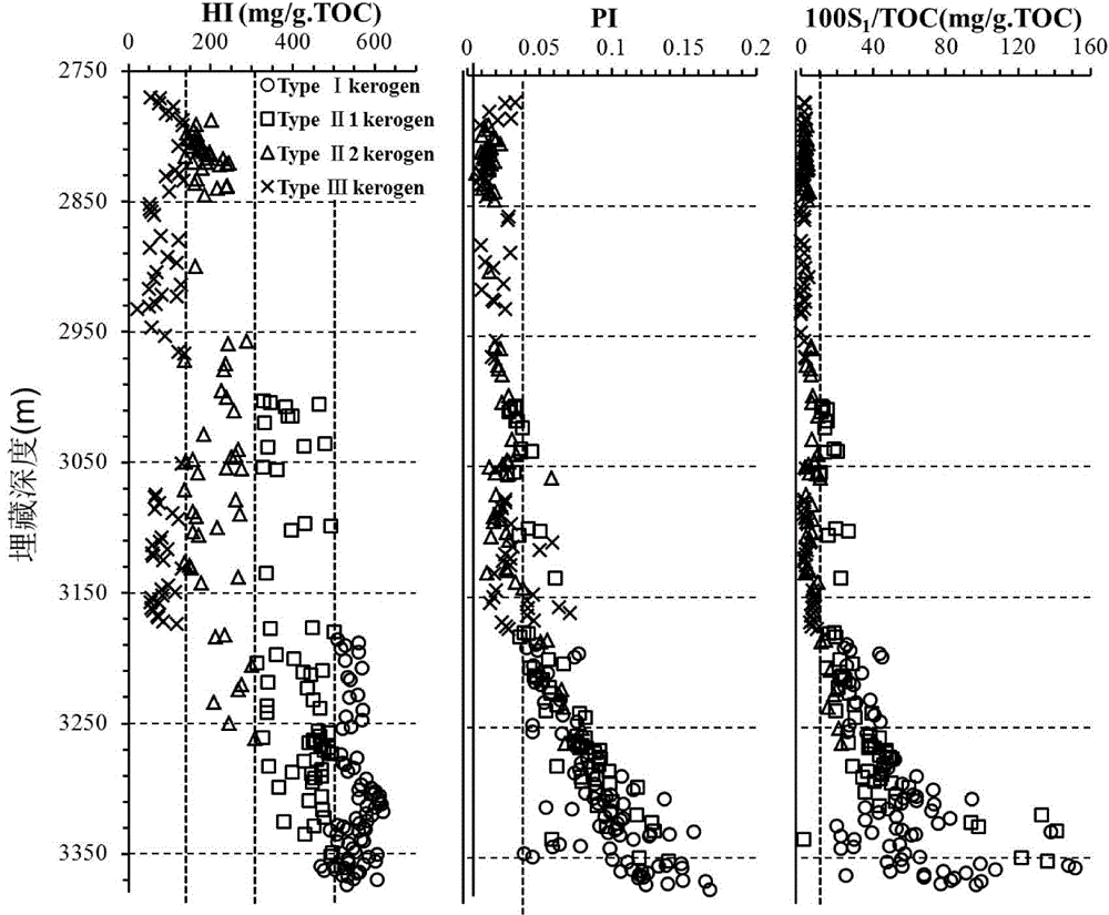 Anisotropism evaluation method for oil and gas generation quantity of shale