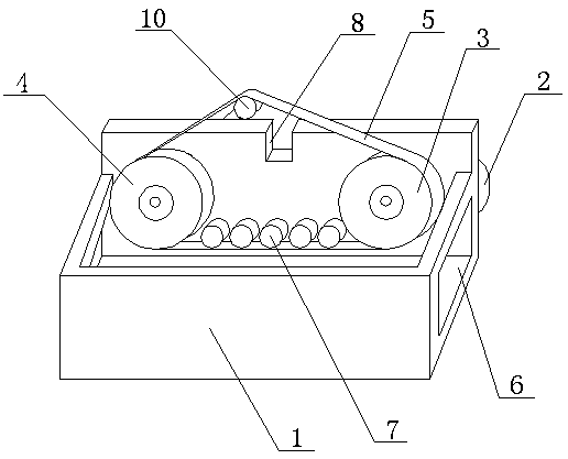 Medicine bottle conveying device with fine adjustment function