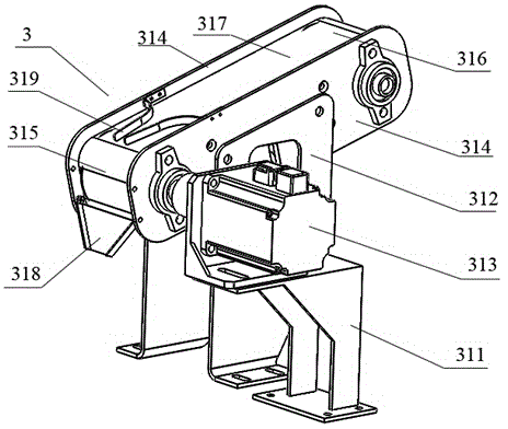 Soil sample collecting and preprocessing device for soil component detection