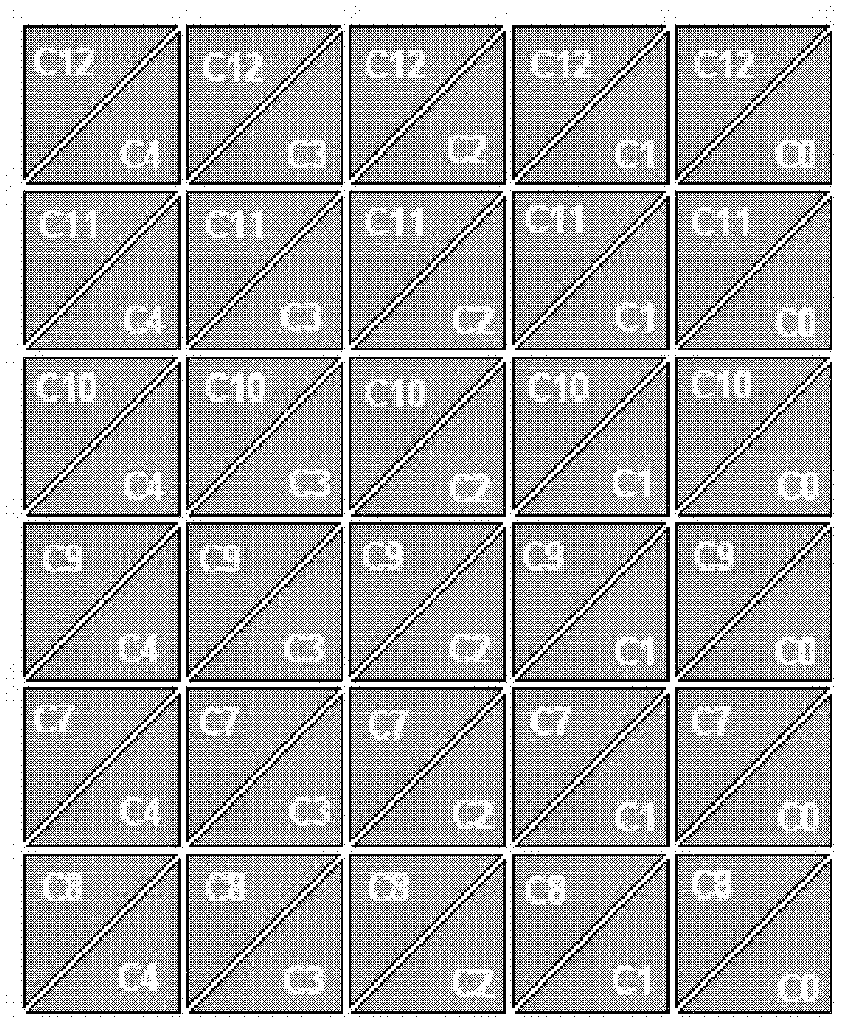 Processing method for implementation of capacitive touchpad high-resolution output on low-end single-chip microcomputer