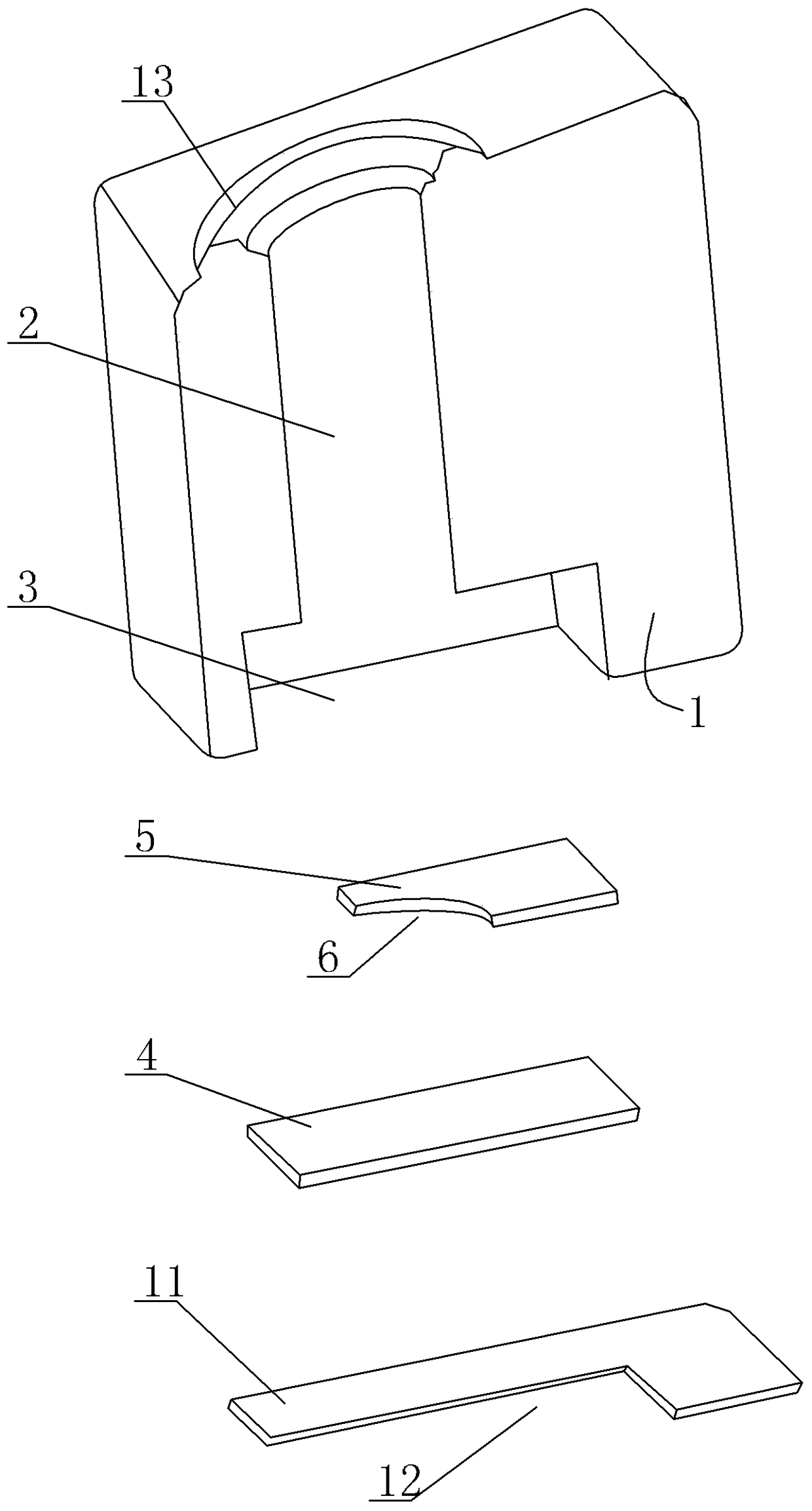 A sound cavity rubber product