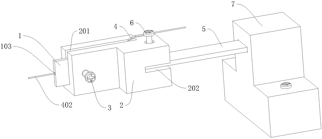 Optical fiber scanner connecting structure