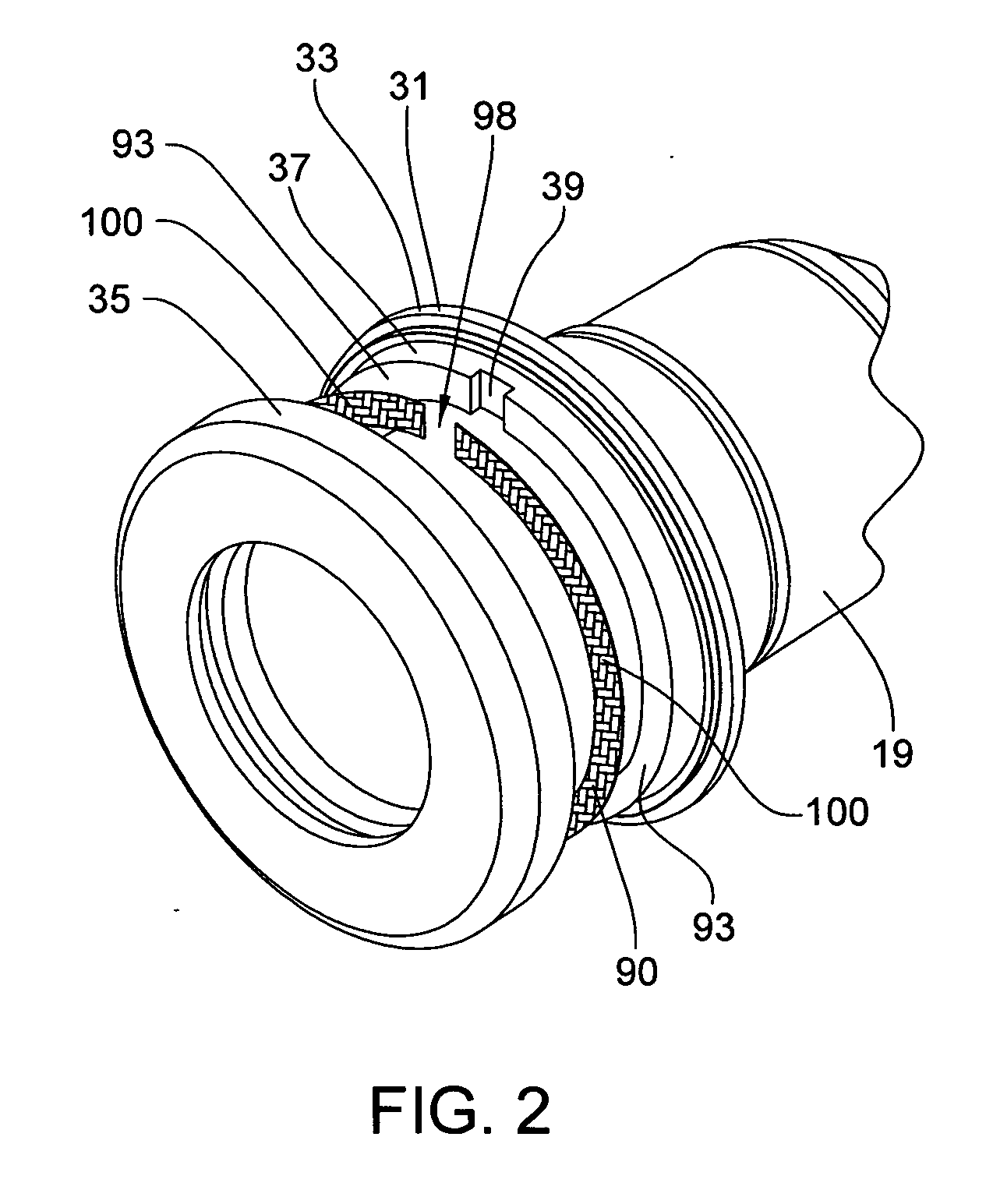 Upset resistant mechanical seal