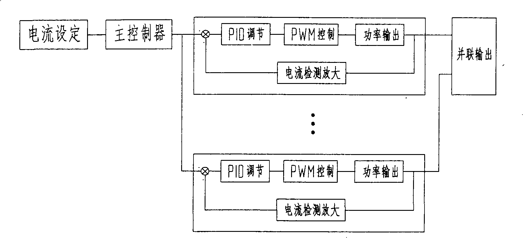 Plasma ignition high power switch power source