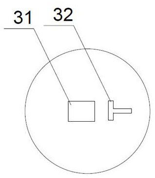 Non-contact ophthalmic optical measuring scale