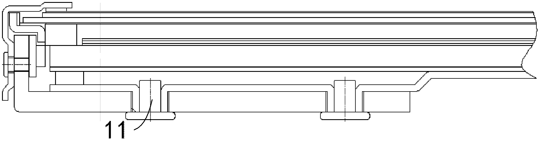 Light emitting diode (LED) backlight module and liquid crystal display (LCD) device