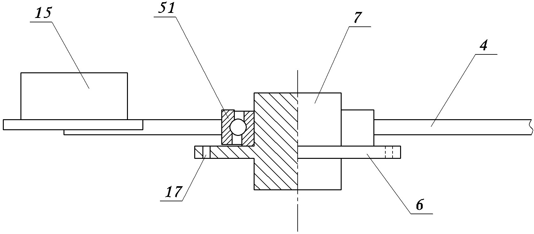 Quick construction hanging bracket for external wall of large storage tank