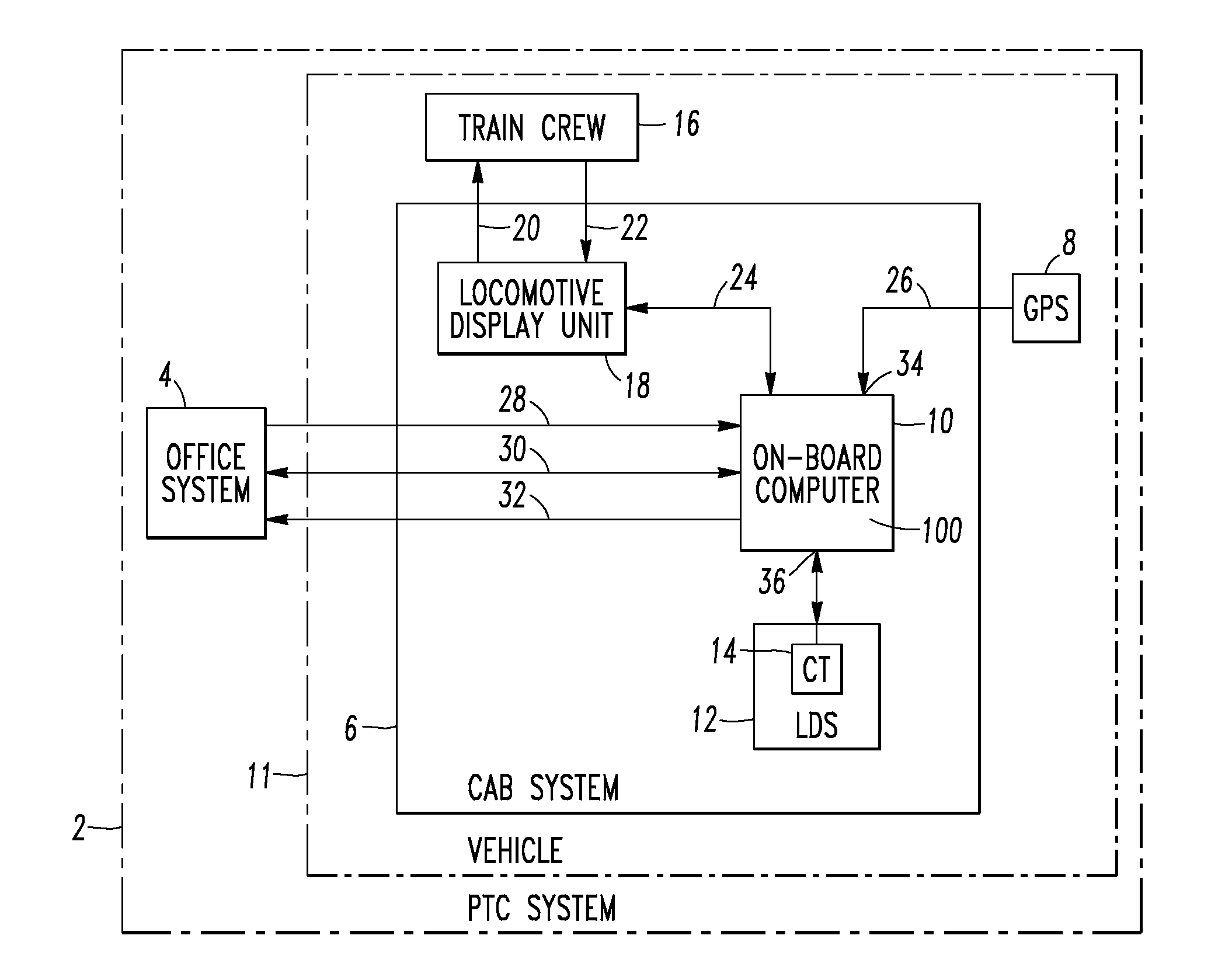 Vital system for determining location and location uncertainty of a railroad vehicle with respect to a predetermined track map using a global positioning system and other diverse sensors