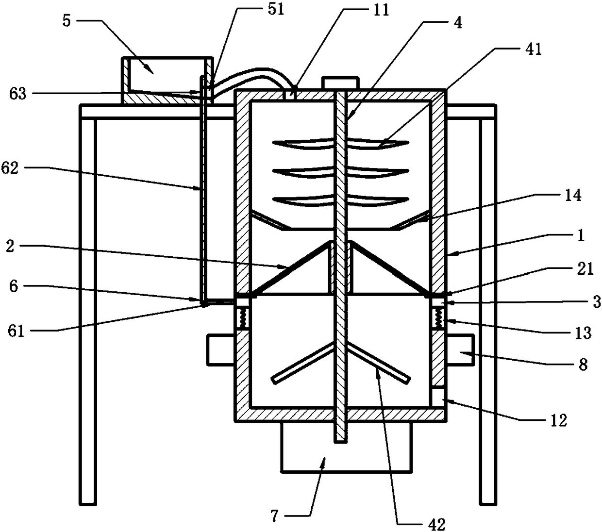 Daily necessity processing device