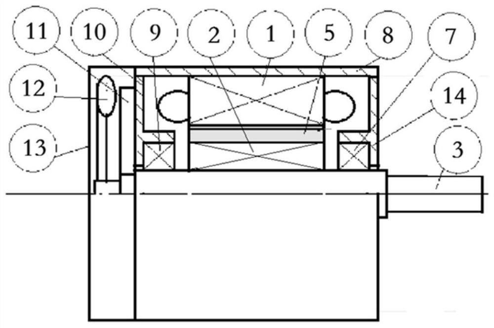 Single-stator single-rotor dual-system low-pulsating-torque permanent magnet brushless motor and driving method