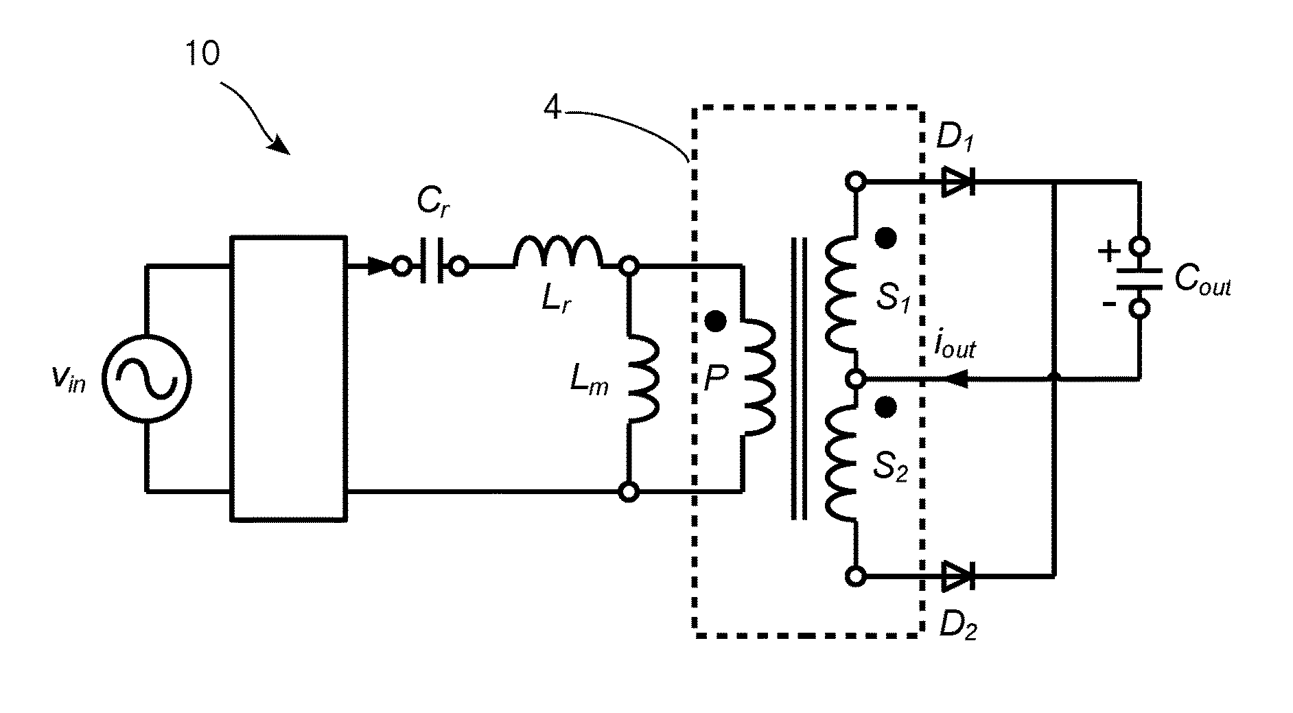 Integrated magnetic component