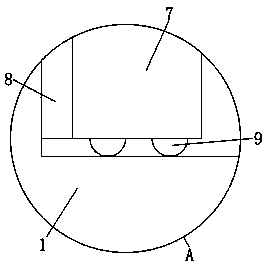 Pre-mixing device of clay-plastic blank