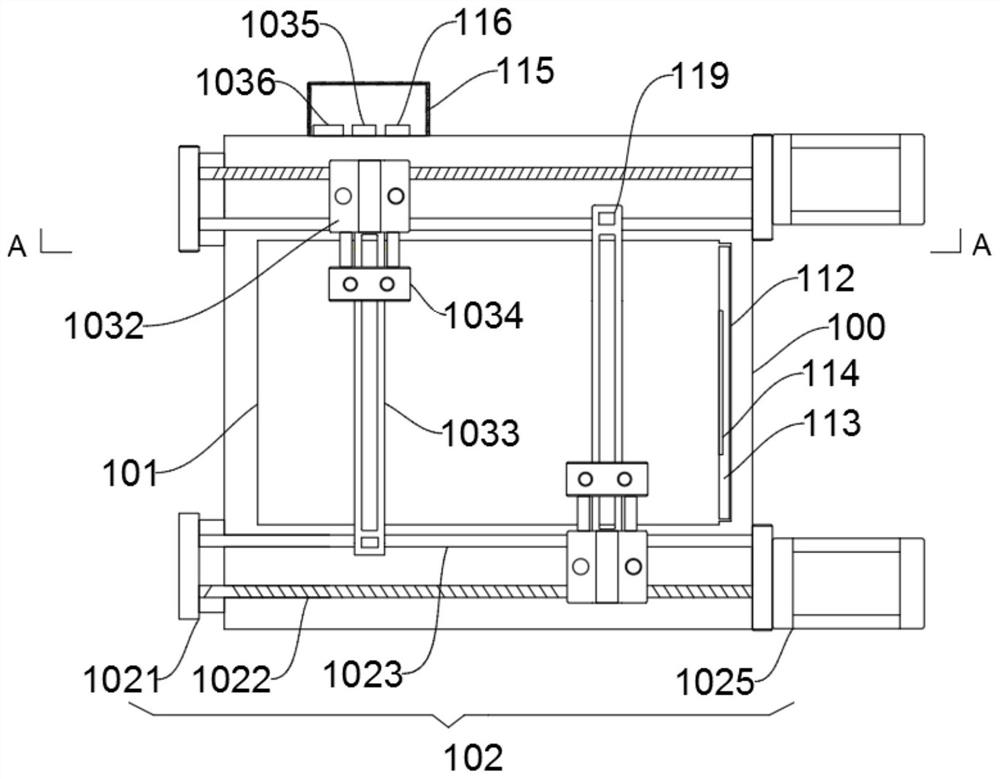 A kind of fast gluing device for stationery production