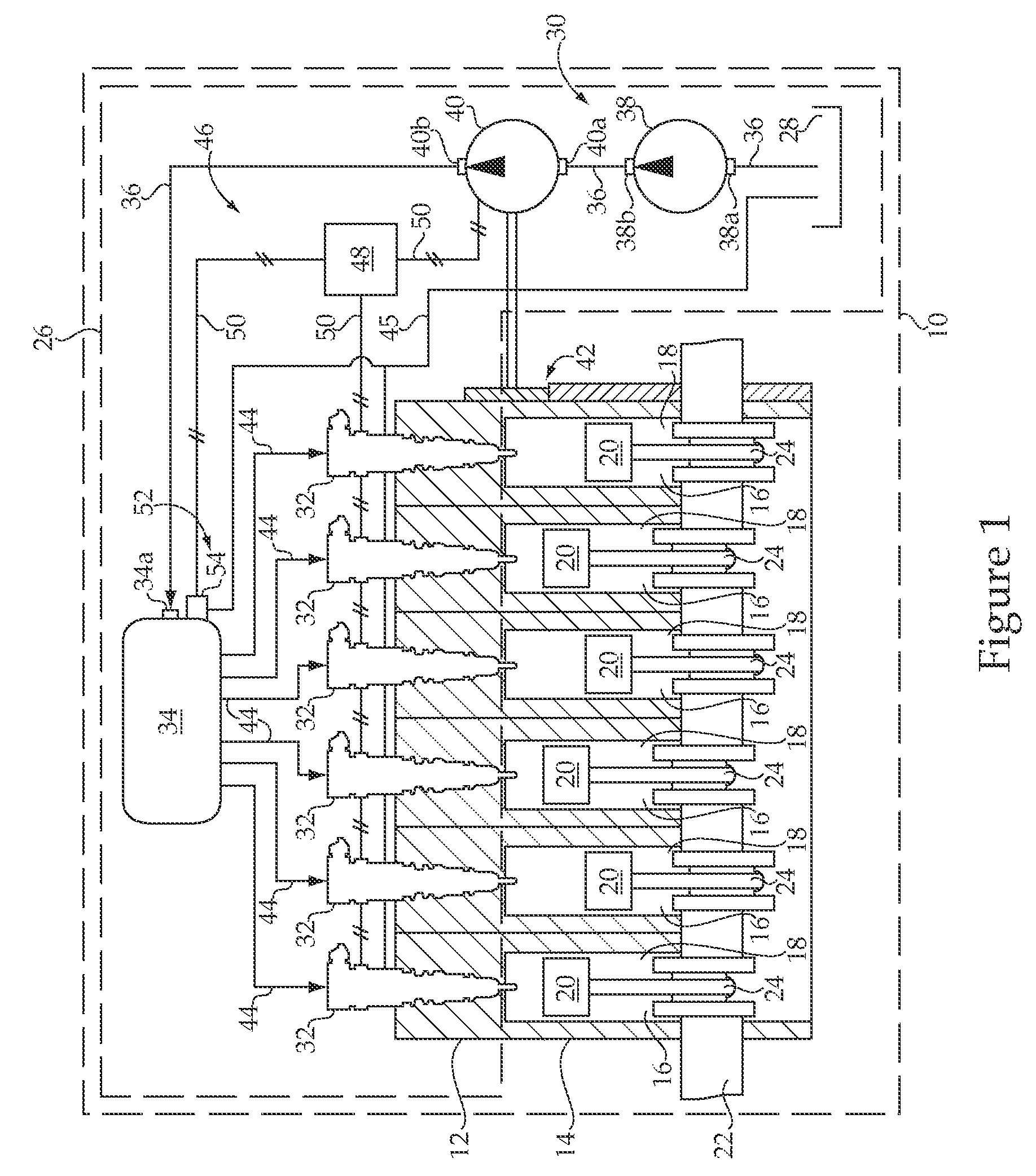 Pressure control in low static leak fuel system