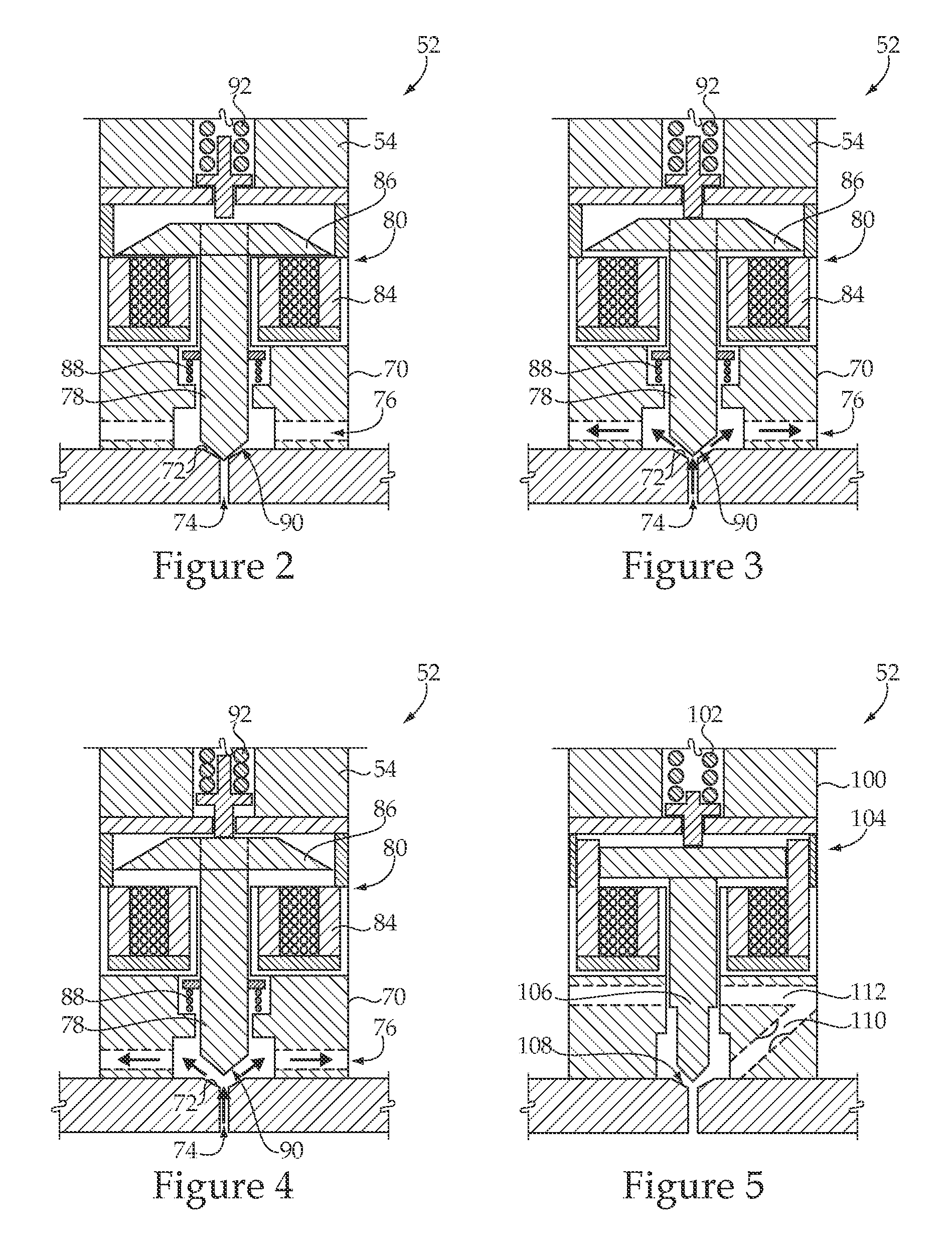 Pressure control in low static leak fuel system