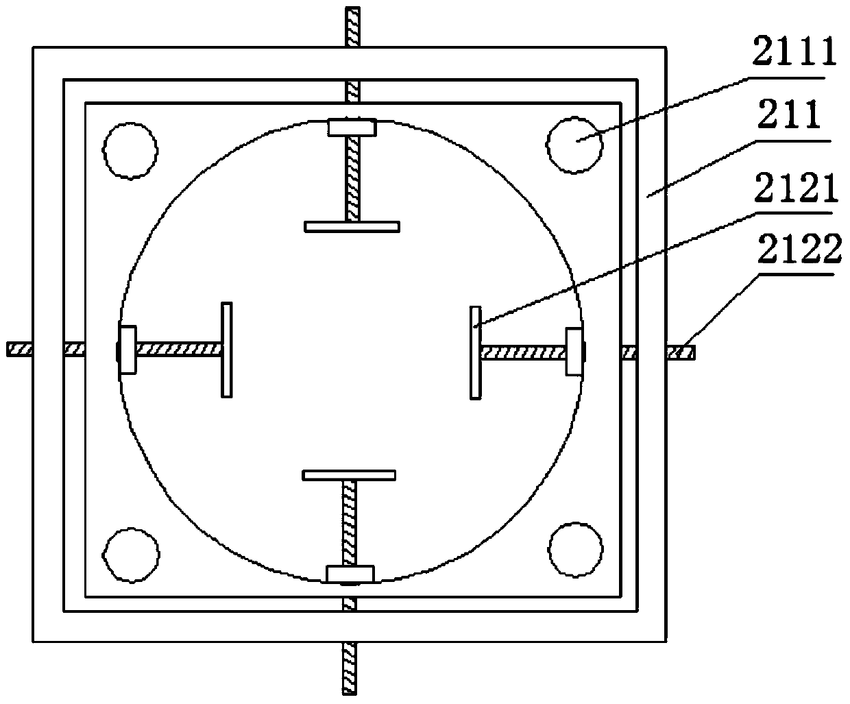 A film blowing machine with antistatic function