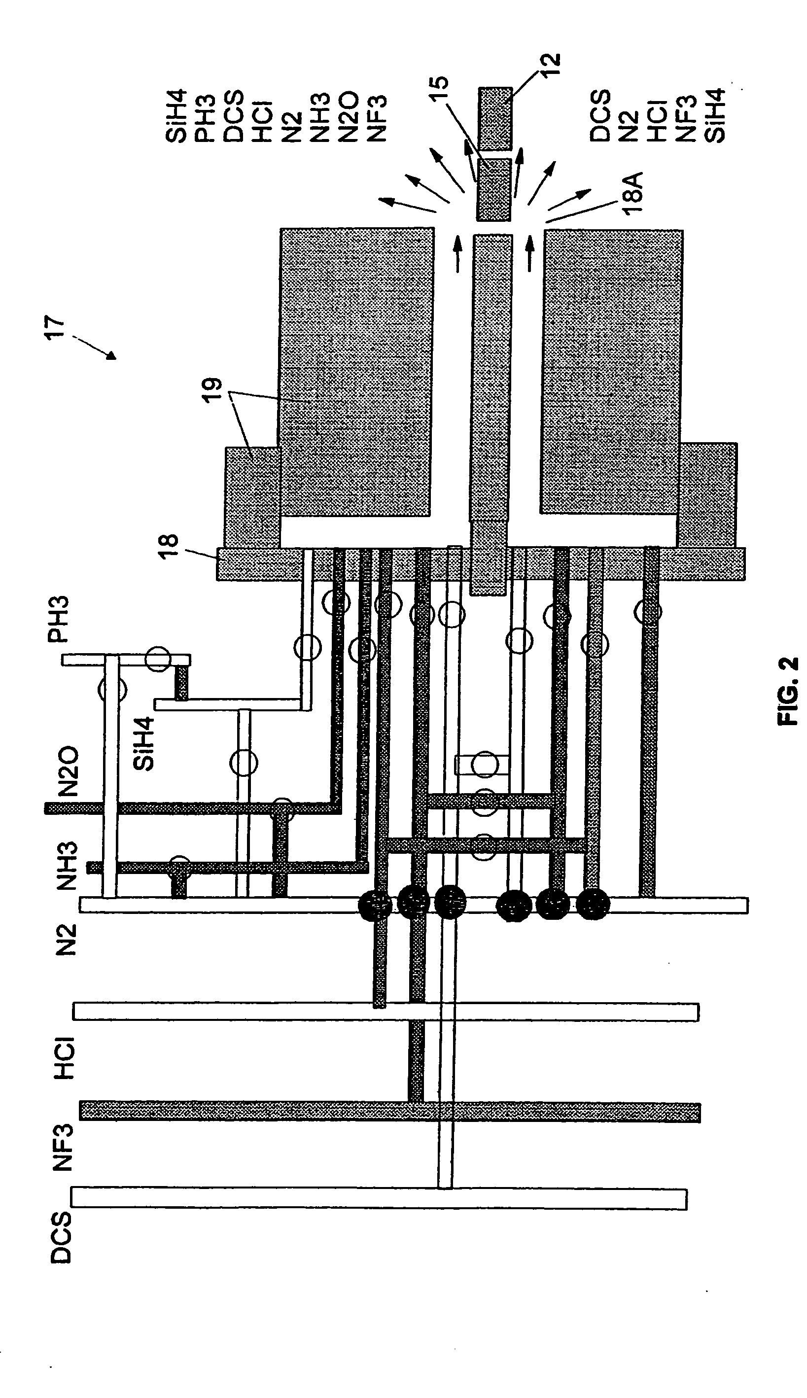 Multideposition SACVD reactor