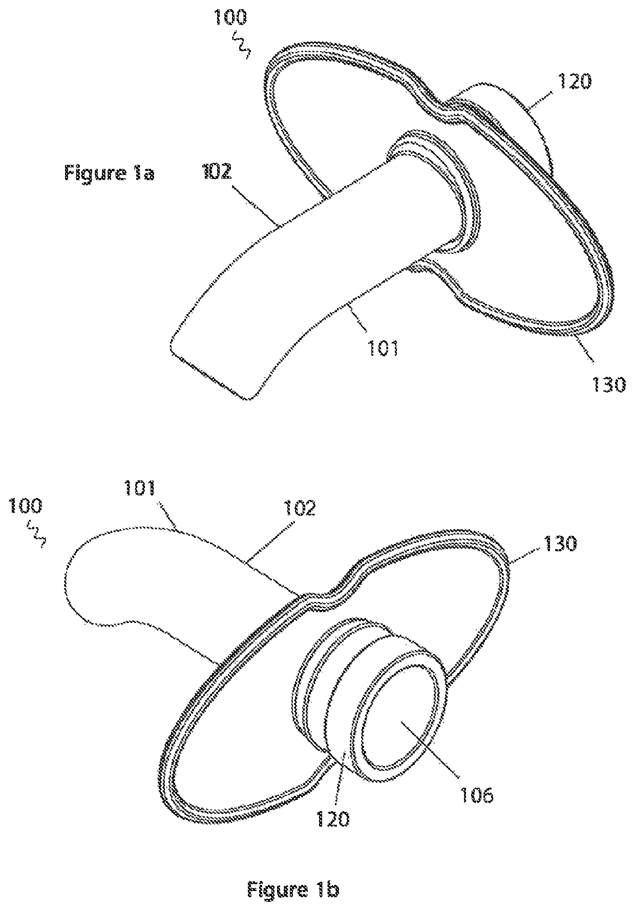 Sealing mechanism for anaesthetic airway devices