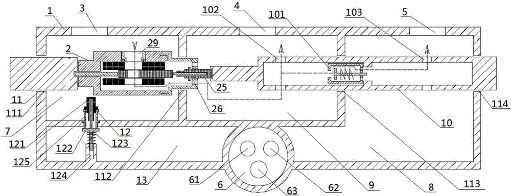 Temperature control forced backwater faucet supporting digital control