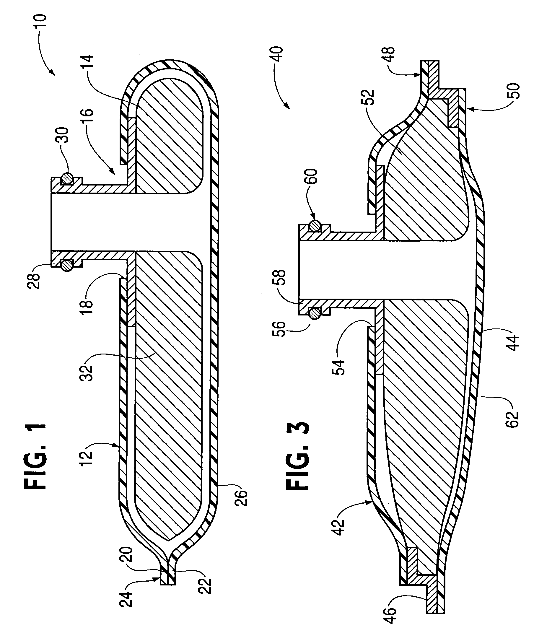 Outside-in flow engine and transmission filter and method