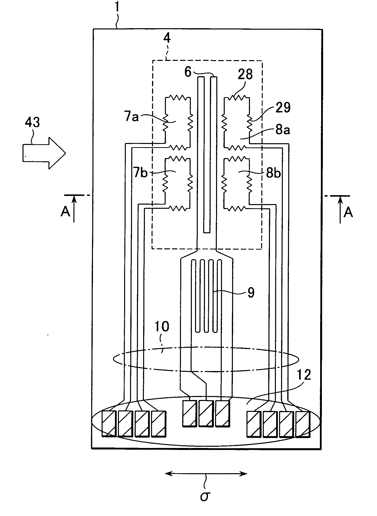 Physical quantity sensor