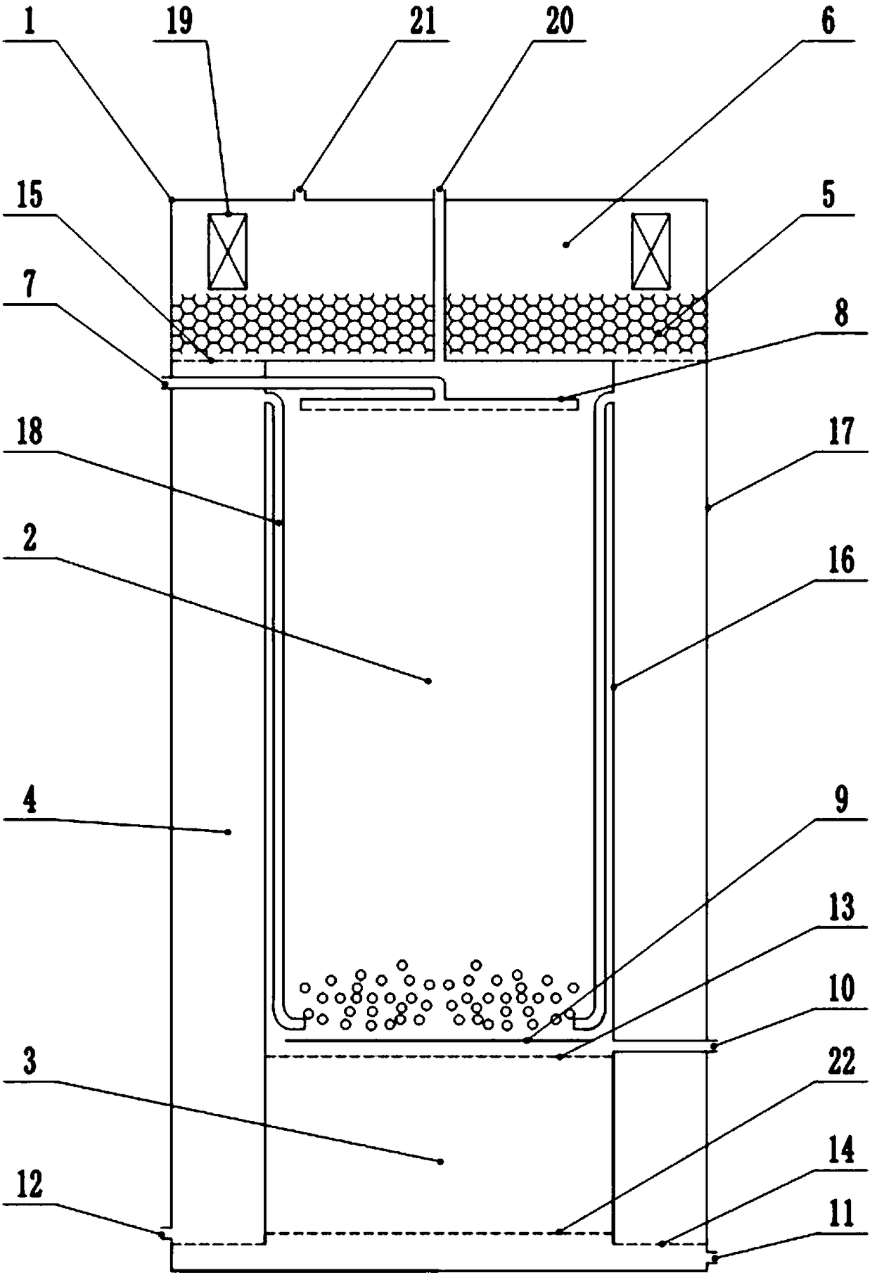 Autotrophic nitrogen removal membrane bioreactor