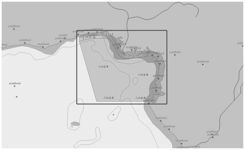 Monitoring method for ship passing through special area