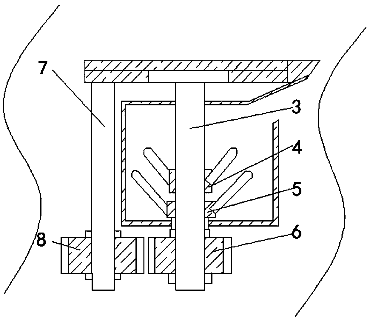 Reaction kettle for accelerating reaction speed