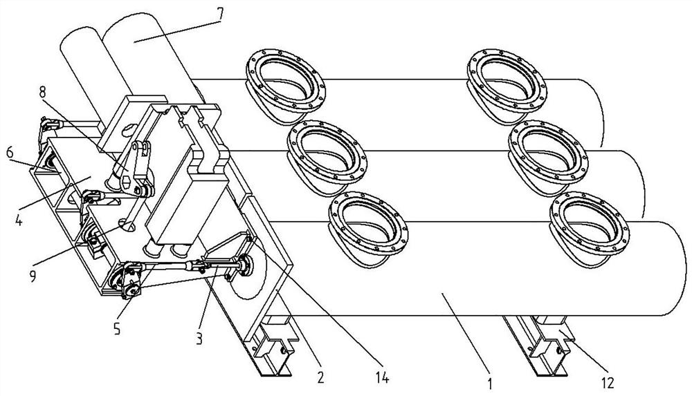 A circuit breaker and its mechanical linkage mechanism