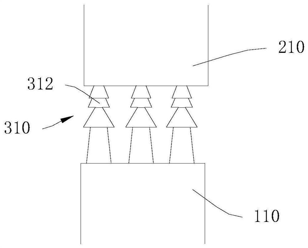 Bonding structure, manufacturing method thereof and display panel