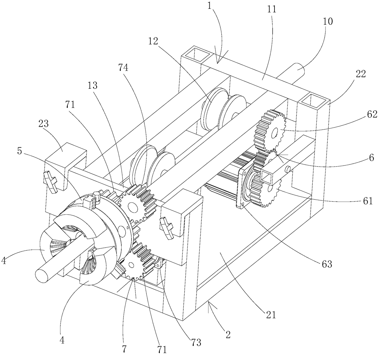 Power transmission line deicing device