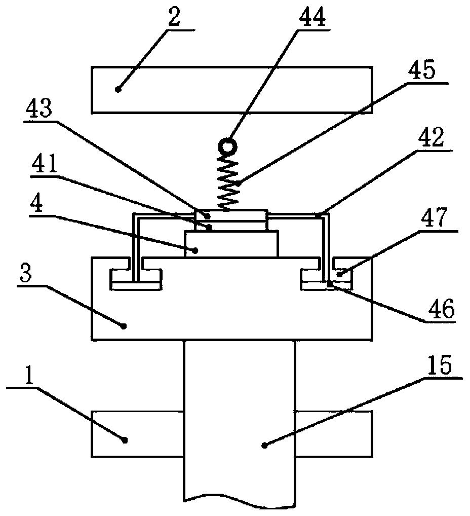 Automobile chassis casting testing device