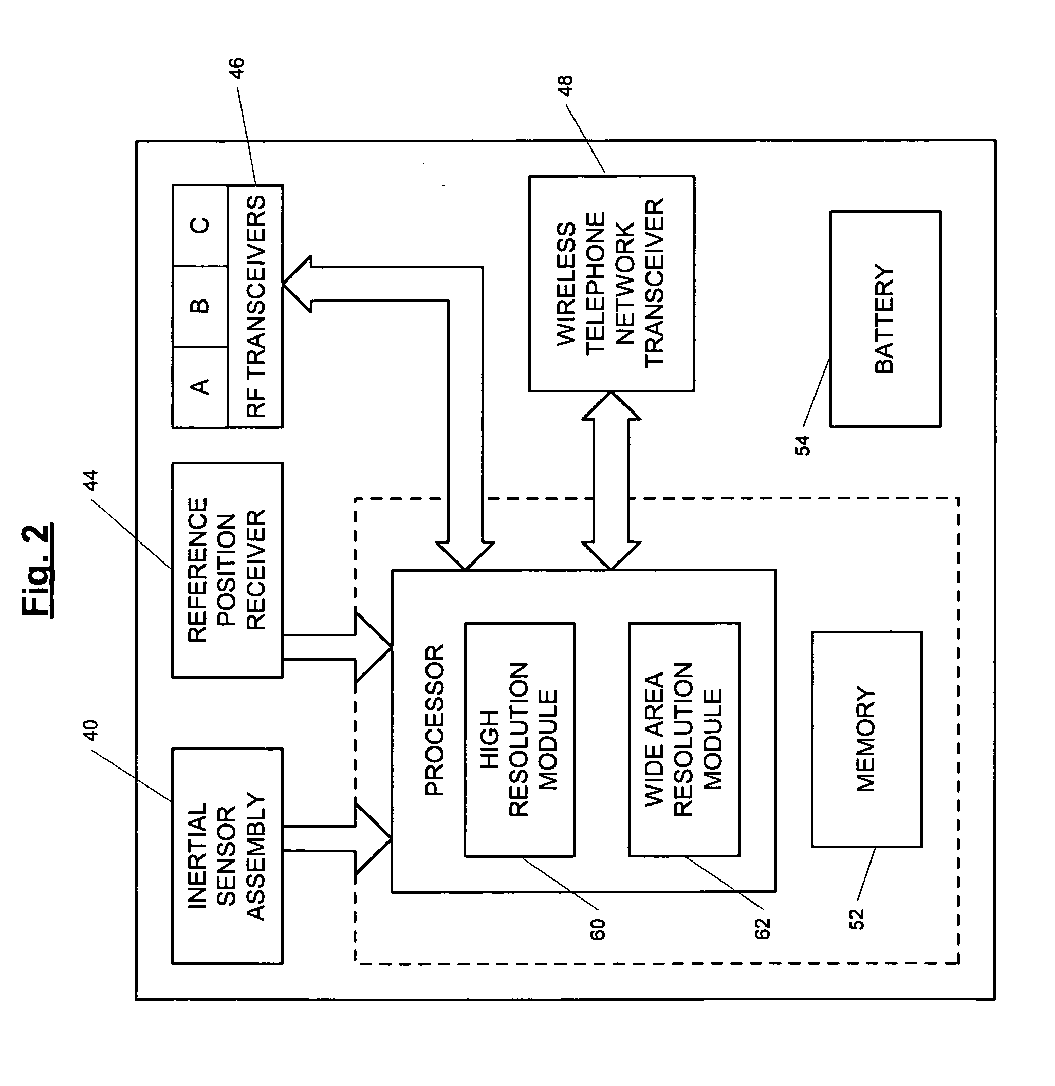 Position-tracing system