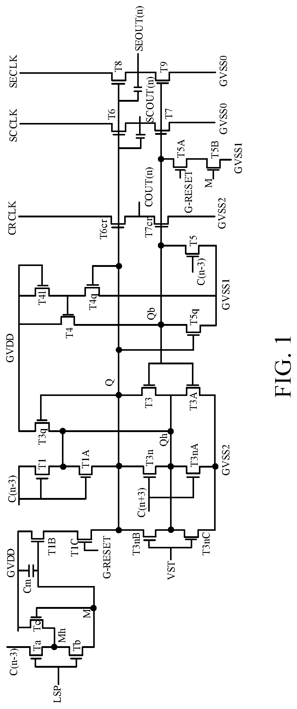 Gate electrode driving circuit and display panel