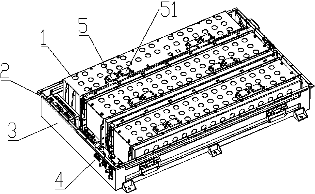 Soft package lithium battery pack and assembly method thereof