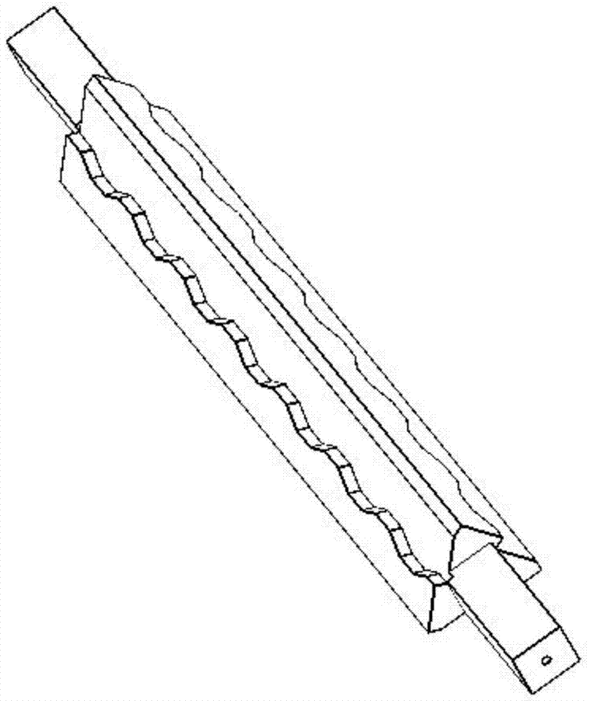 A full-surface three-dimensional measuring device for complex columnar workpieces and its measuring method