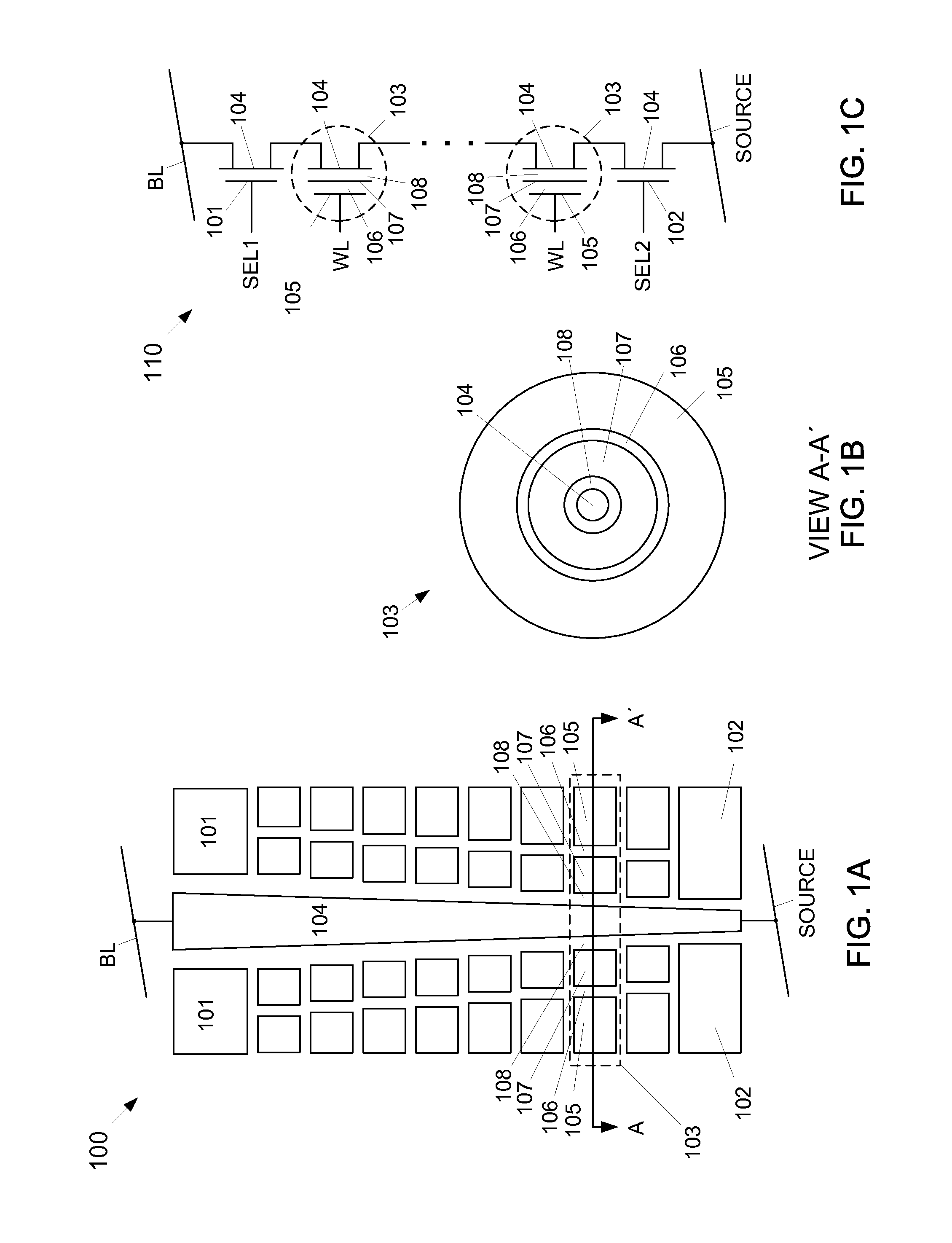 Local buried channel dielectric for vertical NAND performance enhancement and vertical scaling