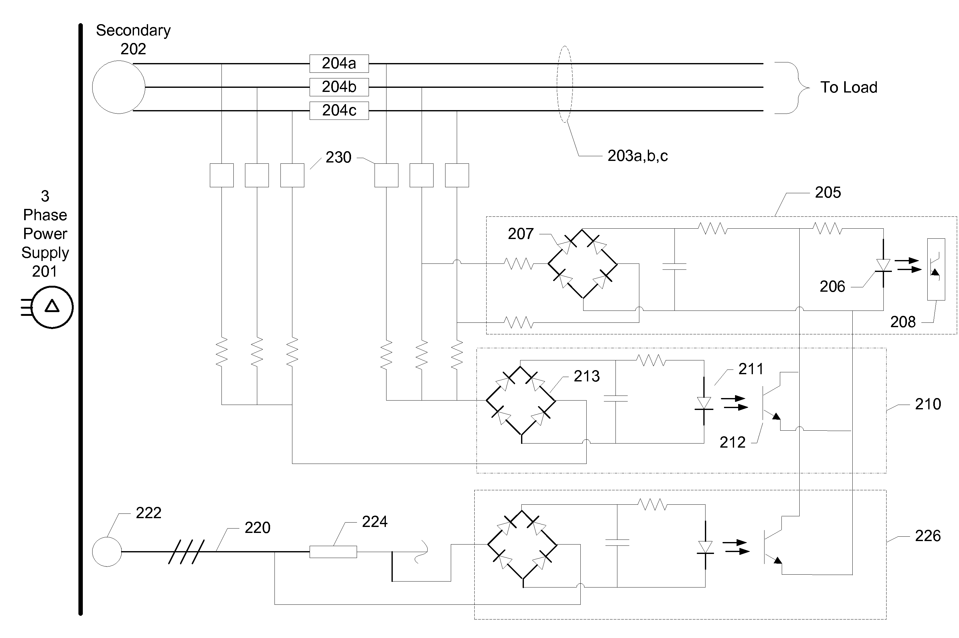 Open Fuse Detection by Neutral Point Shift