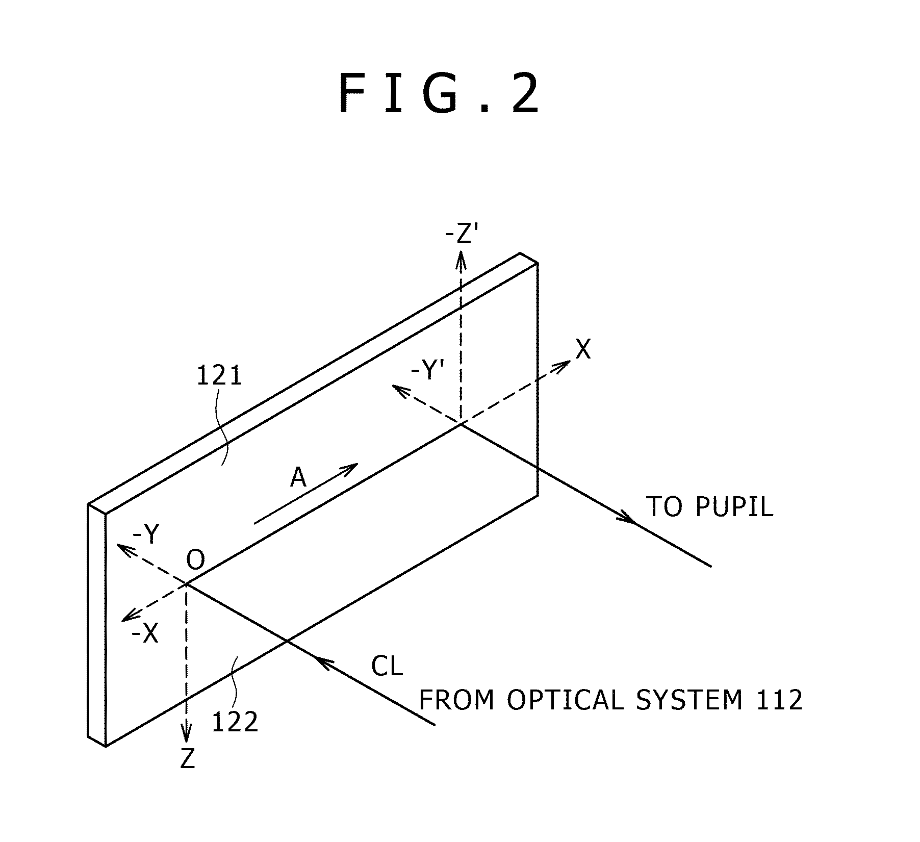 Image displaying method for a head-mounted type display unit